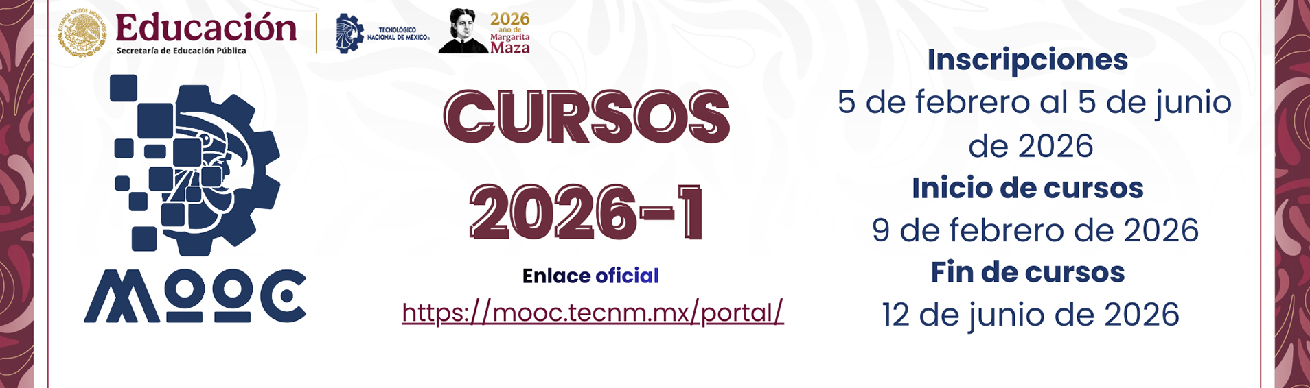 Cursos 2026-1